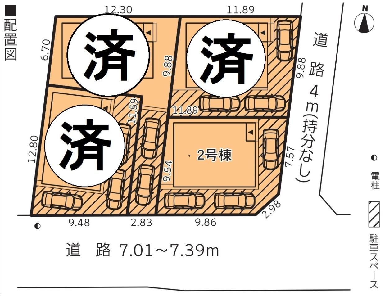 柿田第３　配置図