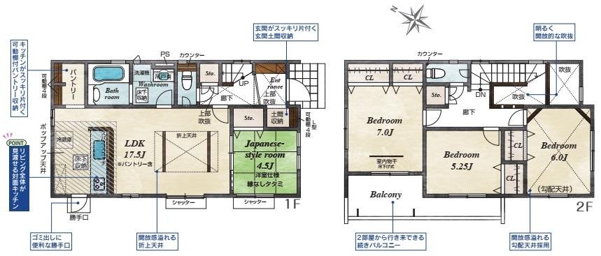 沼津市本　間取図